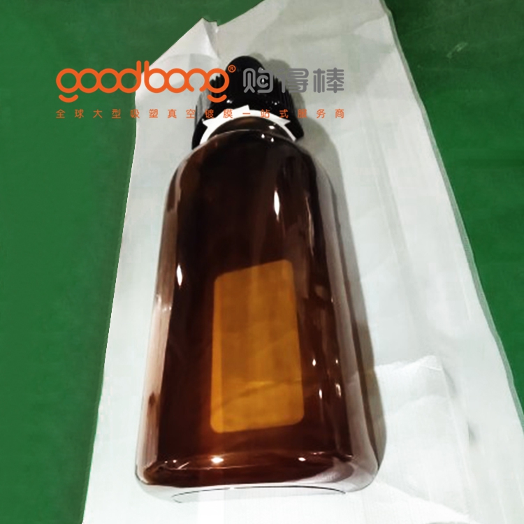 三維立體吸塑瓶子燈箱制作